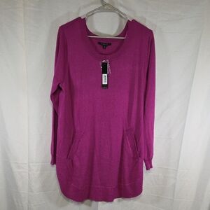 NWT Cyrus Long Sleeve Magenta SWEATRR